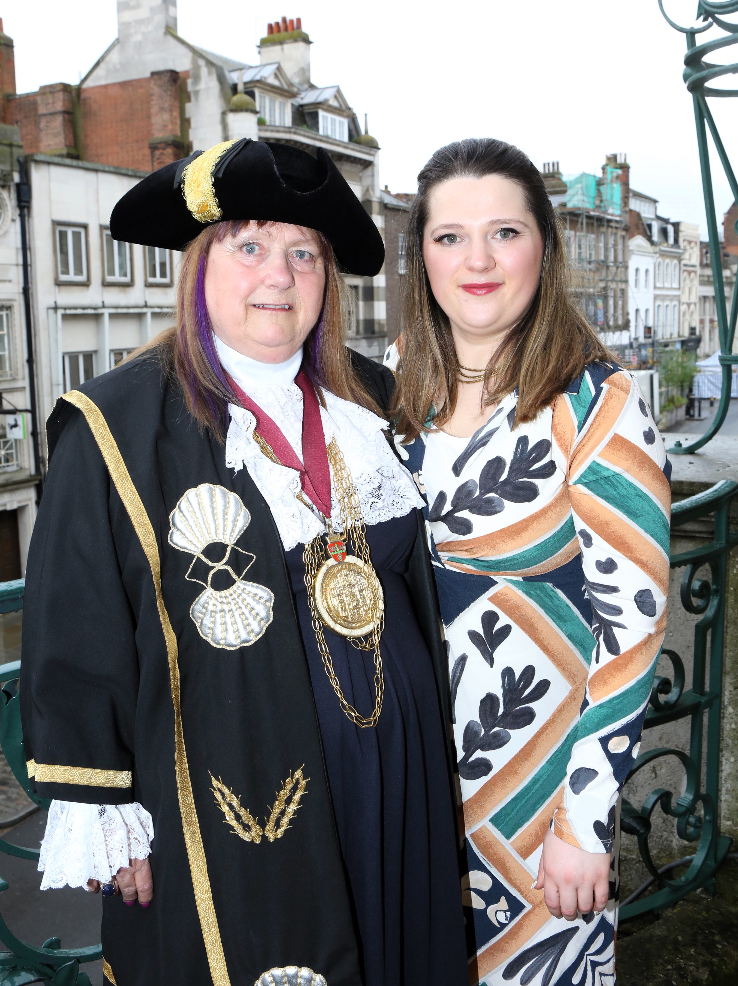 Image of mayor and mayoress of colchester